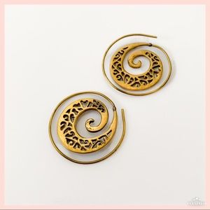 Boho Spiral Earrings